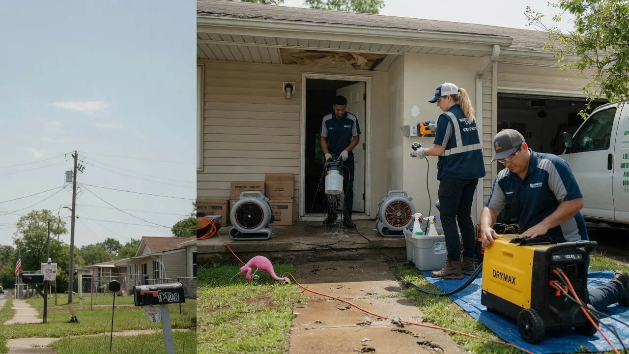 Storm Damage Water Removal in Millersburg, KY near me